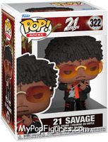 21 Savage from 21 Savage - Pop! Vinyl Figures manufactured by Funko [Front]