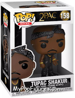 Tupac Shakur (Gold Chain) from 2Pac - Pop! Vinyl Figures manufactured by Funko [Front]