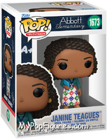 Janine Teagues from Abbott Elementary - Pop! Vinyl Figures manufactured by Funko [Front]