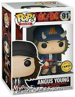 Angus Young (Blue Jacket) (Chase) from AC/DC - Pop! Vinyl Figures manufactured by Funko [Front]