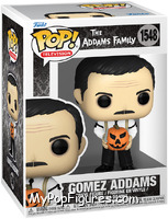 Gomez Addams (Jack-O-Lantern) from Addams Family - Pop! Vinyl Figures manufactured by Funko [Front]