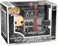 Uncle Fester & Addams Family Mansion from Addams Family - Pop! Towns manufactured by Funko [Front]