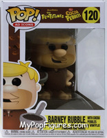 Barney Rubble with Cocoa Pebbles from Ad Icons - Pop! Vinyl Figures manufactured by Funko [Front]