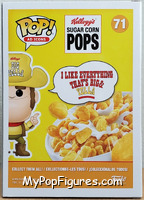 Big Yella from Ad Icons - Pop! Vinyl Figures manufactured by Funko [Back]