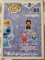 Boo Berry (Metallic) from Ad Icons - Pop! Vinyl Figures manufactured by Funko [Back]