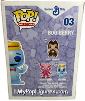 Boo Berry from Ad Icons - Pop! Vinyl Figures manufactured by Funko [Back]