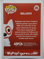 Bullseye from Ad Icons - Pop! Vinyl Figures manufactured by Funko [Back]