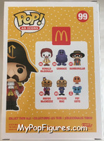 Captain Crook from Ad Icons - Pop! Vinyl Figures manufactured by Funko [Back]