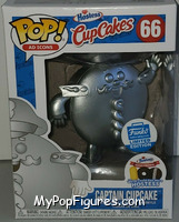 Captain Cupcake (Platinum) from Ad Icons - Pop! Vinyl Figures manufactured by Funko [Front]