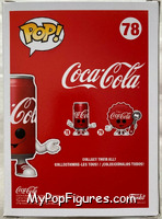 Coca-Cola Can from Ad Icons - Pop! Vinyl Figures manufactured by Funko [Back]