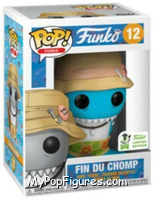 Fin Du Chomp (Blue) from Ad Icons - Pop! Vinyl Figures manufactured by Funko [Front]