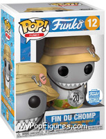 Fin Du Chomp (Gray) from Ad Icons - Pop! Vinyl Figures manufactured by Funko [Front]