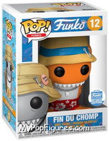 Fin Du Chomp (Orange) from Ad Icons - Pop! Vinyl Figures manufactured by Funko [Front]