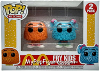 Fry Kids (Orange / Blue) from Ad Icons - Pop! Sets manufactured by Funko [Front]