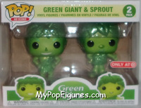 Green Giant & Sprout from Ad Icons - Pop! Sets manufactured by Funko [Front]