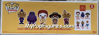 Office Mac / Grimace / Ronald McDonald / Hamburglar / Mayor McCheese from Ad Icons - Pop! Sets manufactured by Funko [Back]