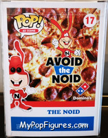 Noid (Glow in the Dark) from Ad Icons - Pop! Vinyl Figures manufactured by Funko [Back]