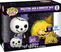 Skeleton Jack & Monster Taco from Ad Icons - Pop! Sets manufactured by Funko [Front]