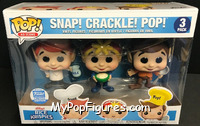 Snap! Crackle! Pop! from Ad Icons - Pop! Sets manufactured by Funko [Front]