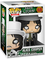 Alice Cooper (Top Hat) from Alice Cooper - Pop! Vinyl Figures manufactured by Funko [Front]