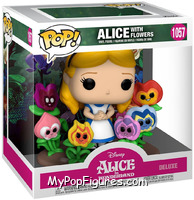 Alice (with Flowers) from Alice in Wonderland - Pop! Vinyl Figures manufactured by Funko [Front]