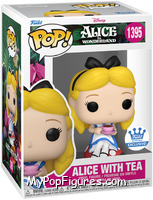 Alice (with Tea) from Alice in Wonderland - Pop! Vinyl Figures manufactured by Funko [Front]