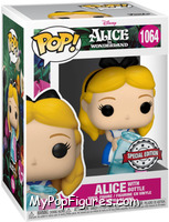 Alice With Bottle from Alice in Wonderland - Pop! Vinyl Figures manufactured by Funko [Front]