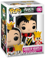 Queen Of Hearts (with King) from Alice in Wonderland - Pop! Vinyl Figures manufactured by Funko [Front]