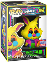 White Rabbit (Black Light) from Alice in Wonderland - Pop! Vinyl Figures manufactured by Funko [Front]