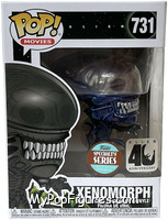 Xenomorph (Blue Metallic) (Specialty Series) from Alien - Pop! Vinyl Figures manufactured by Funko [Front]