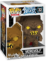 Werewolf (Brown) from Altered Beast - 8-Bit Pop! manufactured by Funko [Front]