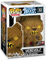 Werewolf (Tan) from Altered Beast - 8-Bit Pop! manufactured by Funko [Front]