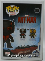 Ant-Man (Black Out) from Ant-Man - Pop! Vinyl Figures manufactured by Funko [Back]