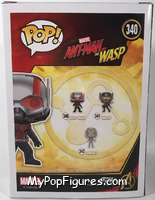 Ant-Man (Masked) from Ant-Man - Ant-Man and the Wasp Pop! manufactured by Funko [Back]