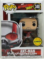 Ant-Man (Unmasked) (Chase) from Ant-Man - Ant-Man and the Wasp Pop! manufactured by Funko [Front]