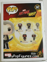 Janet van Dyne (Unmasked) from Ant-Man - Ant-Man and the Wasp Pop! manufactured by Funko [Back]