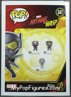 Wasp (Masked) from Ant-Man - Ant-Man and the Wasp Pop! manufactured by Funko [Back]