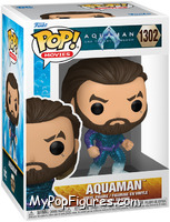 Aquaman (Stealth Suit) from Aquaman and the Lost Kingdom - Pop! Vinyl Figures manufactured by Funko [Front]