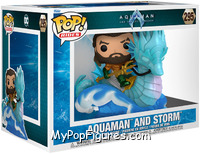 Aquaman and Storm from Aquaman and the Lost Kingdom - Pop! Rides manufactured by Funko [Front]