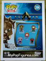 Arthur Curry (Gladiator) from Aquaman - Pop! Vinyl Figures manufactured by Funko [Back]