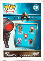 Black Manta (Gloss Black) from Aquaman - Pop! Vinyl Figures manufactured by Funko [Back]