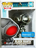 Black Manta (Black Chrome) from Aquaman - Pop! Vinyl Figures manufactured by Funko [Front]