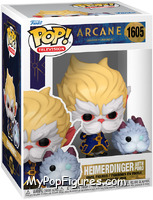 Heimerdinger with Poro from Arcane: League of Legends - Pop! Vinyl Figures manufactured by Funko [Front]