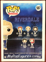 Betty Cooper (Riverdale) from Archie - Pop! Vinyl Figures manufactured by Funko [Back]