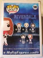 Cheryl Blossom (Riverdale) from Archie - Pop! Vinyl Figures manufactured by Funko [Back]