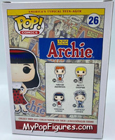 Veronica Lodge from Archie - Pop! Vinyl Figures manufactured by Funko [Back]