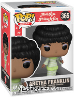 Aretha Franklin (Green Dress) from Aretha Franklin - Pop! Vinyl Figures manufactured by Funko [Front]