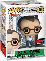 Keith Haring from Artists - Pop! Vinyl Figures manufactured by Funko [Front]