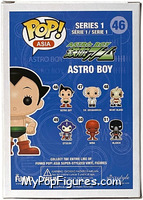 Astro Boy from Astro Boy - Pop! Vinyl Figures manufactured by Funko [Back]