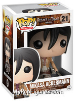 Mikasa Ackermann from Attack on Titan - Pop! Vinyl Figures manufactured by Funko [Front]